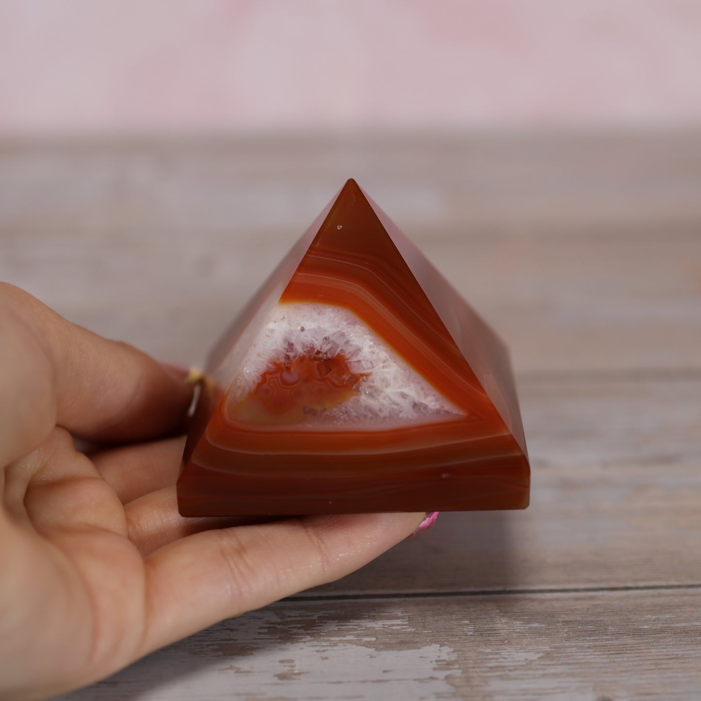 Carnelian Pyramid #4
