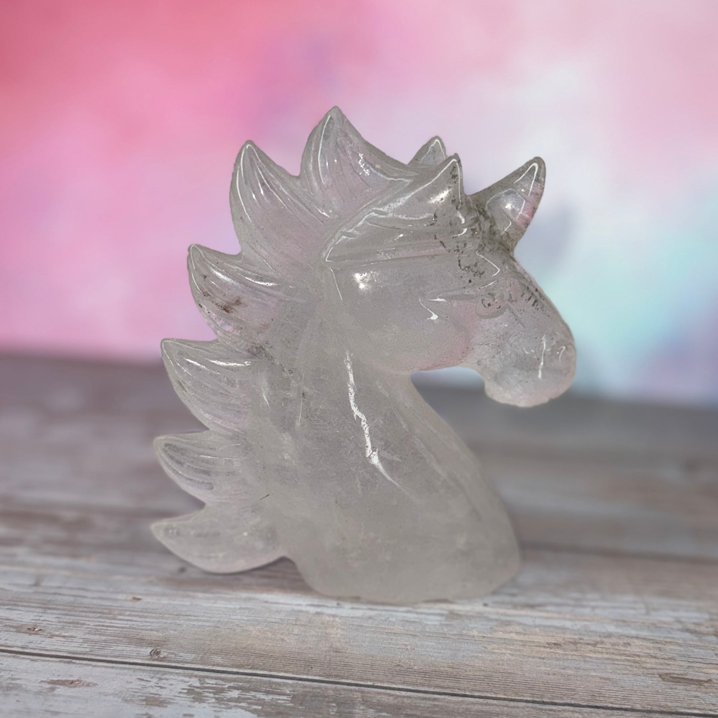Quartz Carved Unicorn