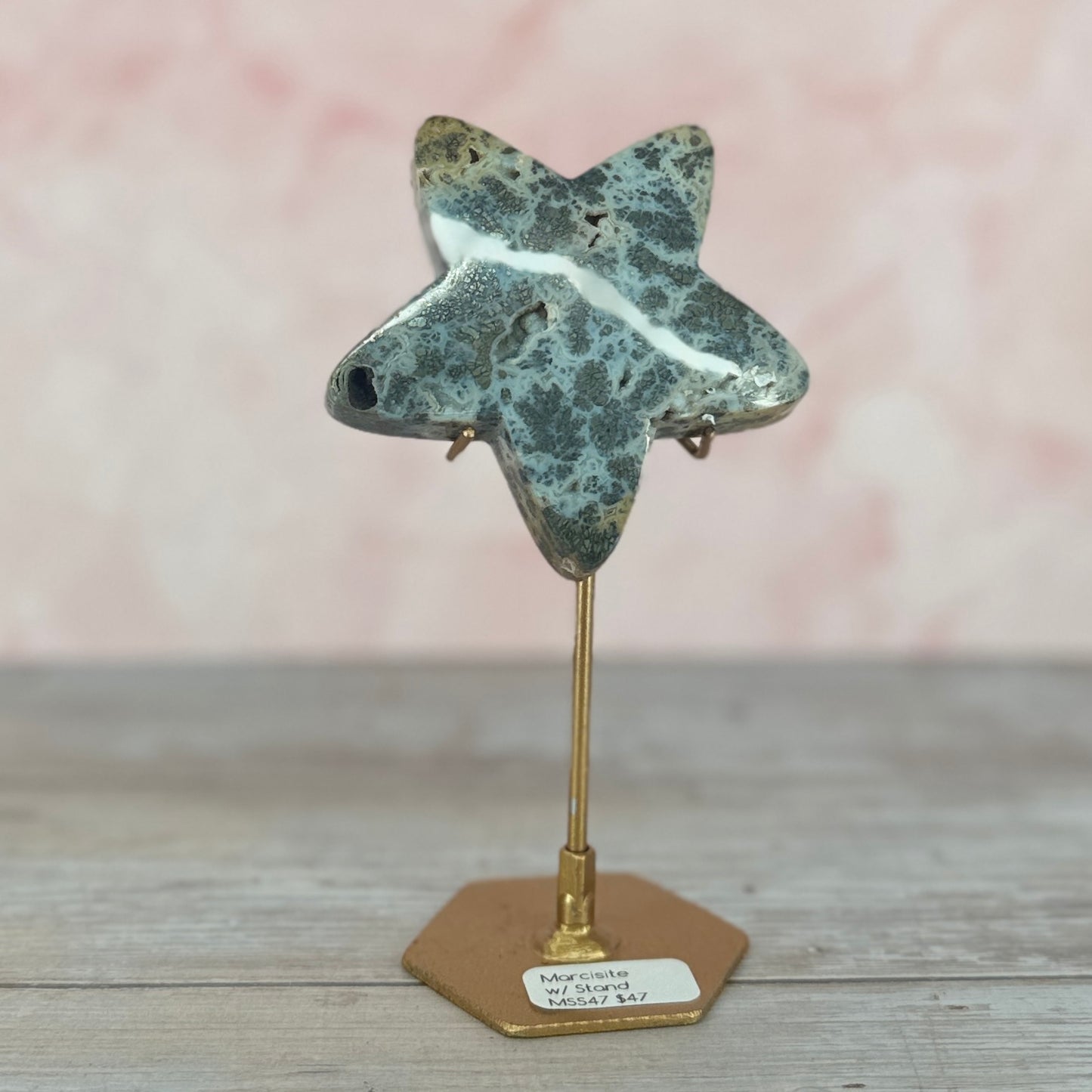 Marcasite Star with Stand #34