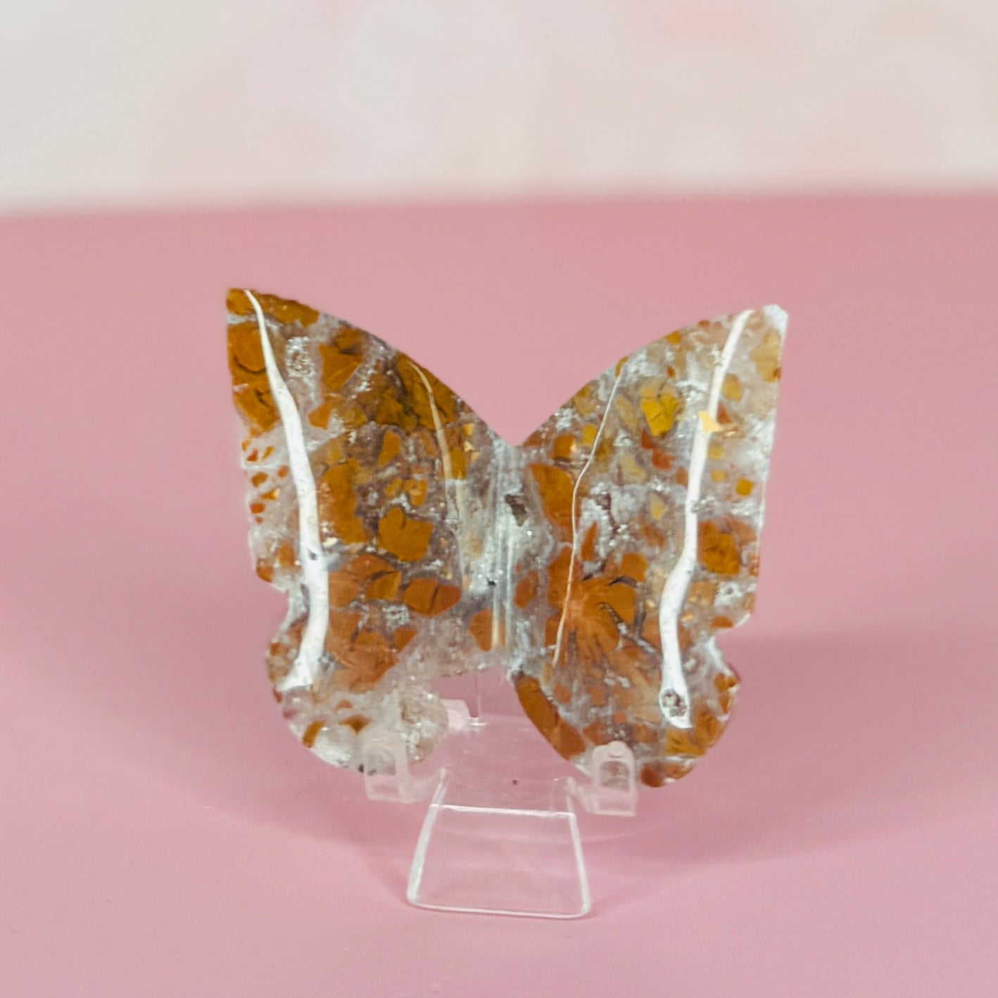 Brecciated Jasper Chalcedony Butterfly #30