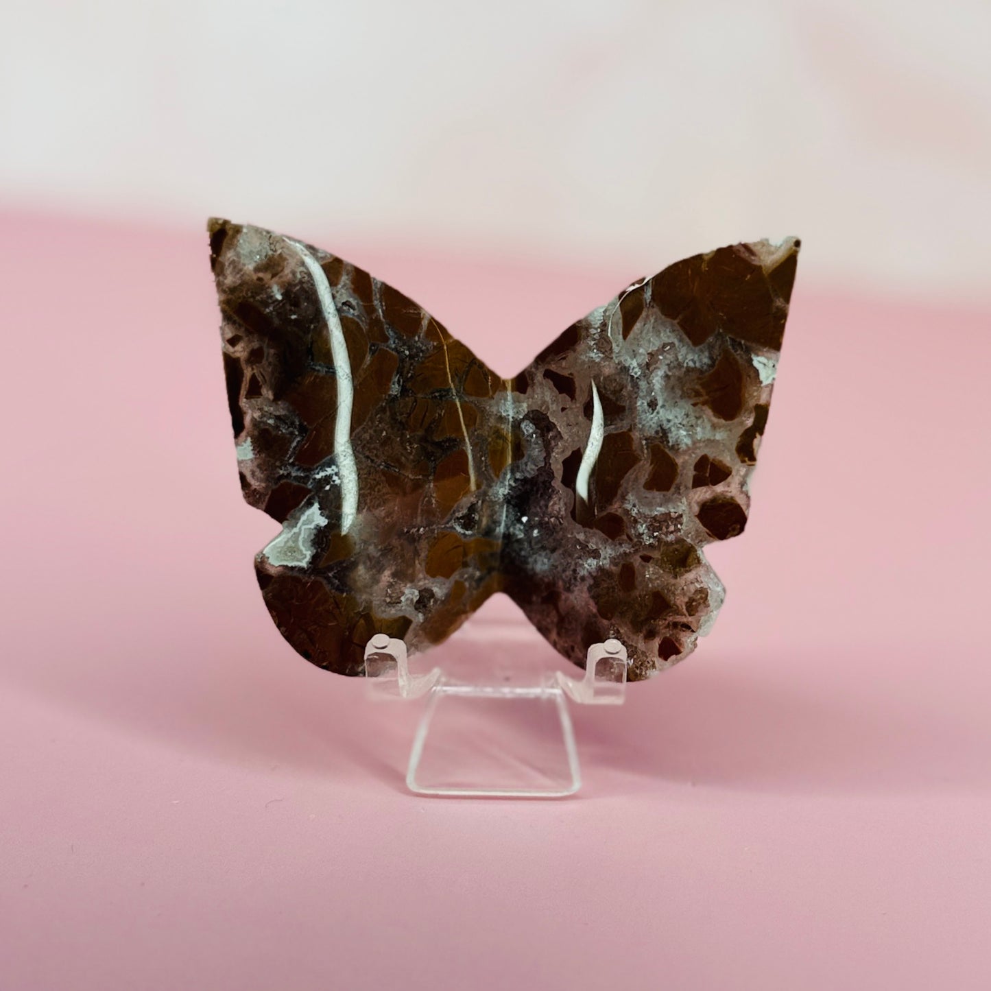 Brecciated Jasper Chalcedony Butterfly #26