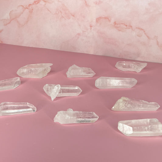 Mini Lemurian Quartz Points
