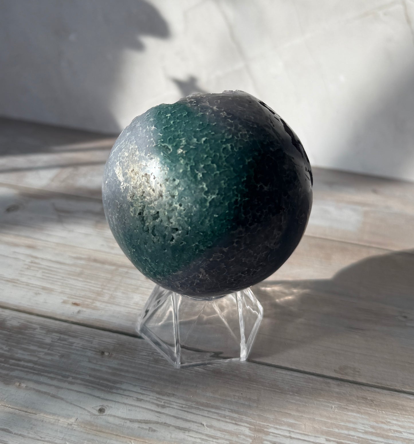 Purple Grape Agate Sphere