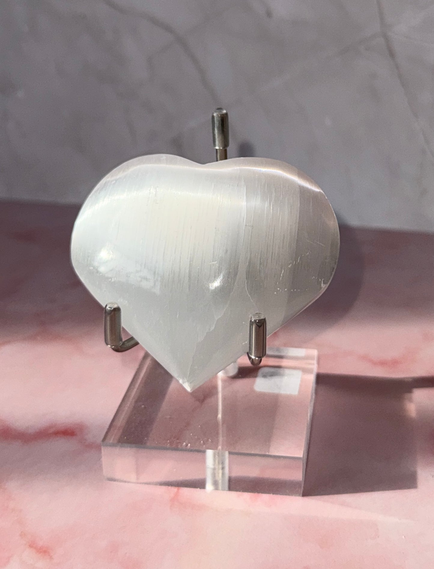 Selenite Heart
