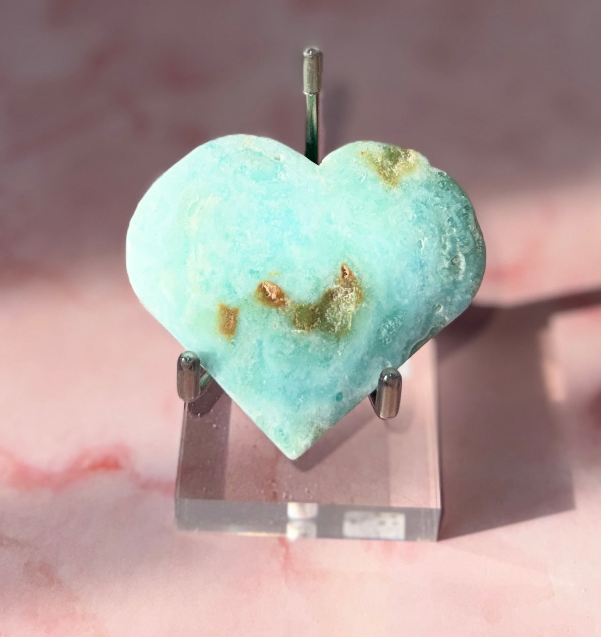 Hemimorphite Heart