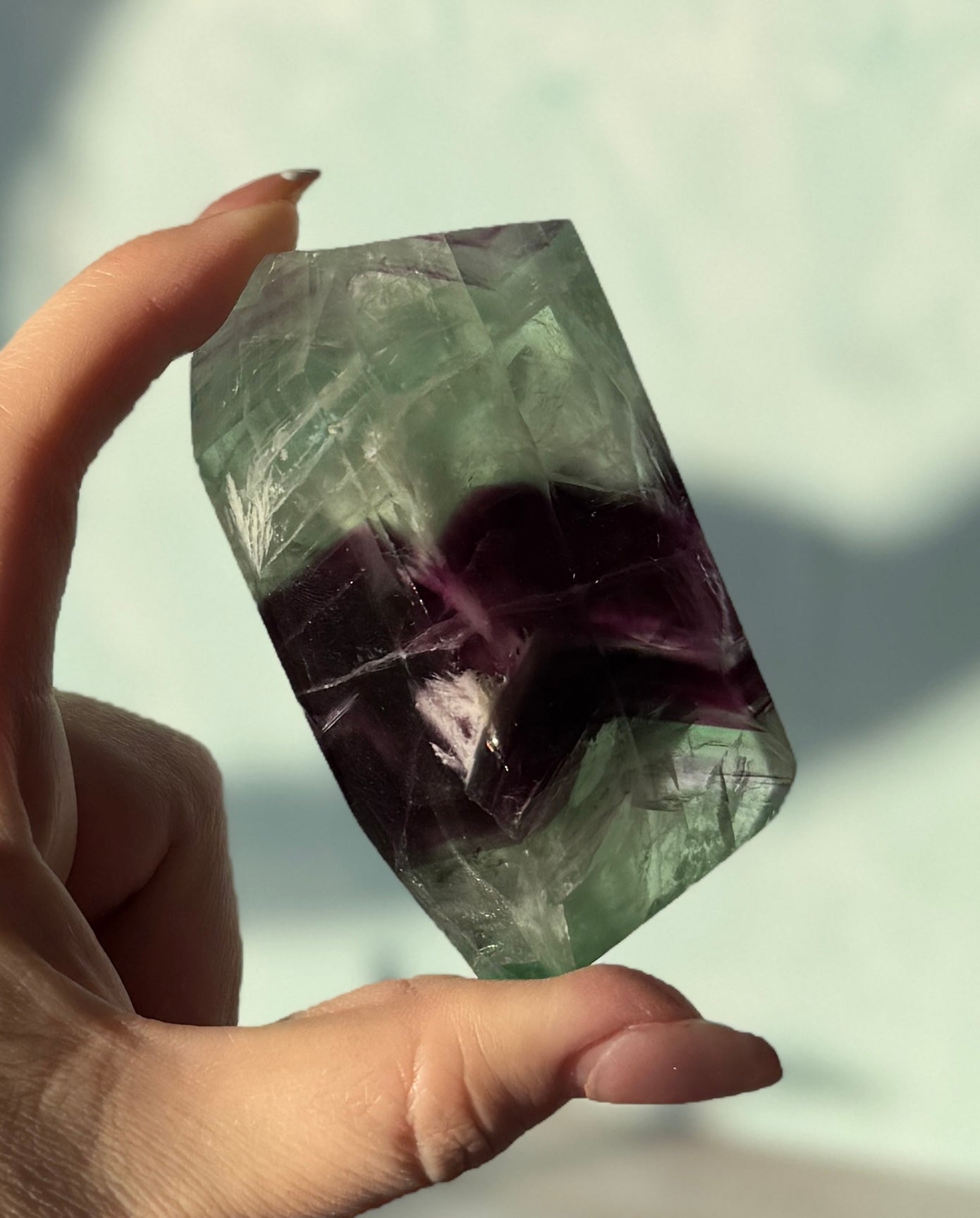 Feather Fluorite Freeform