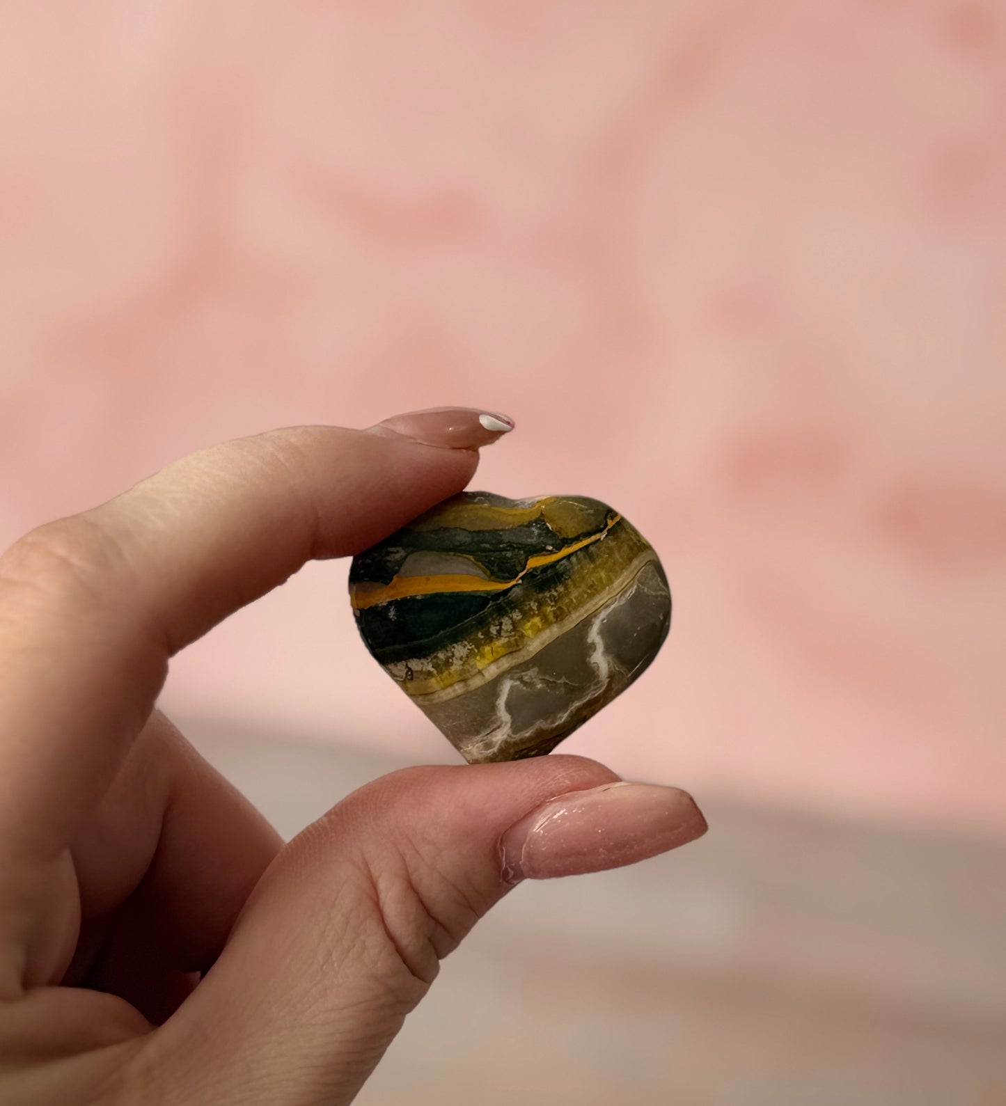 Bumblebee Jasper Heart