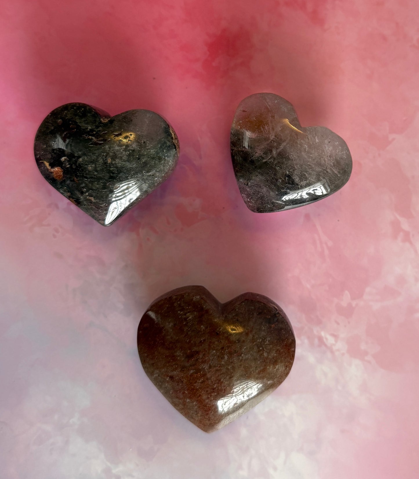 Garden Quartz Hearts #5-7