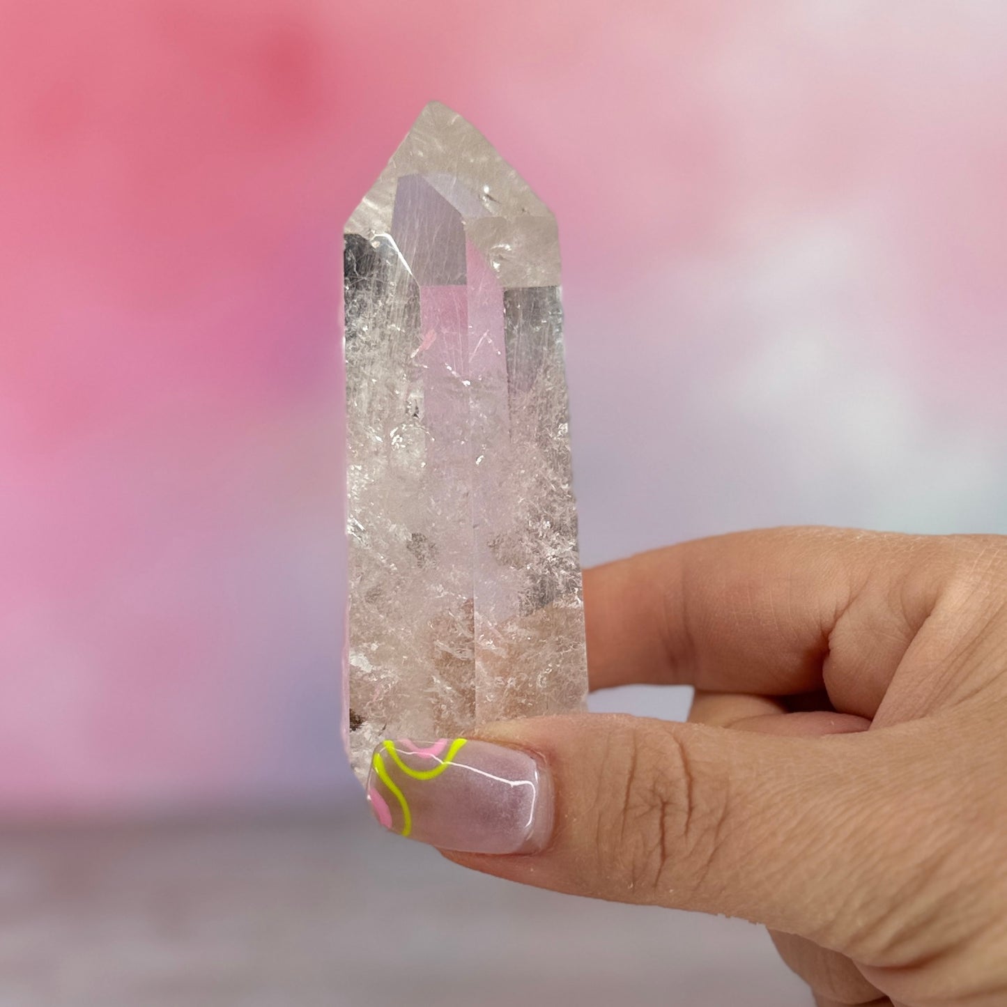 Angel Hair Rutilated Quartz Tower