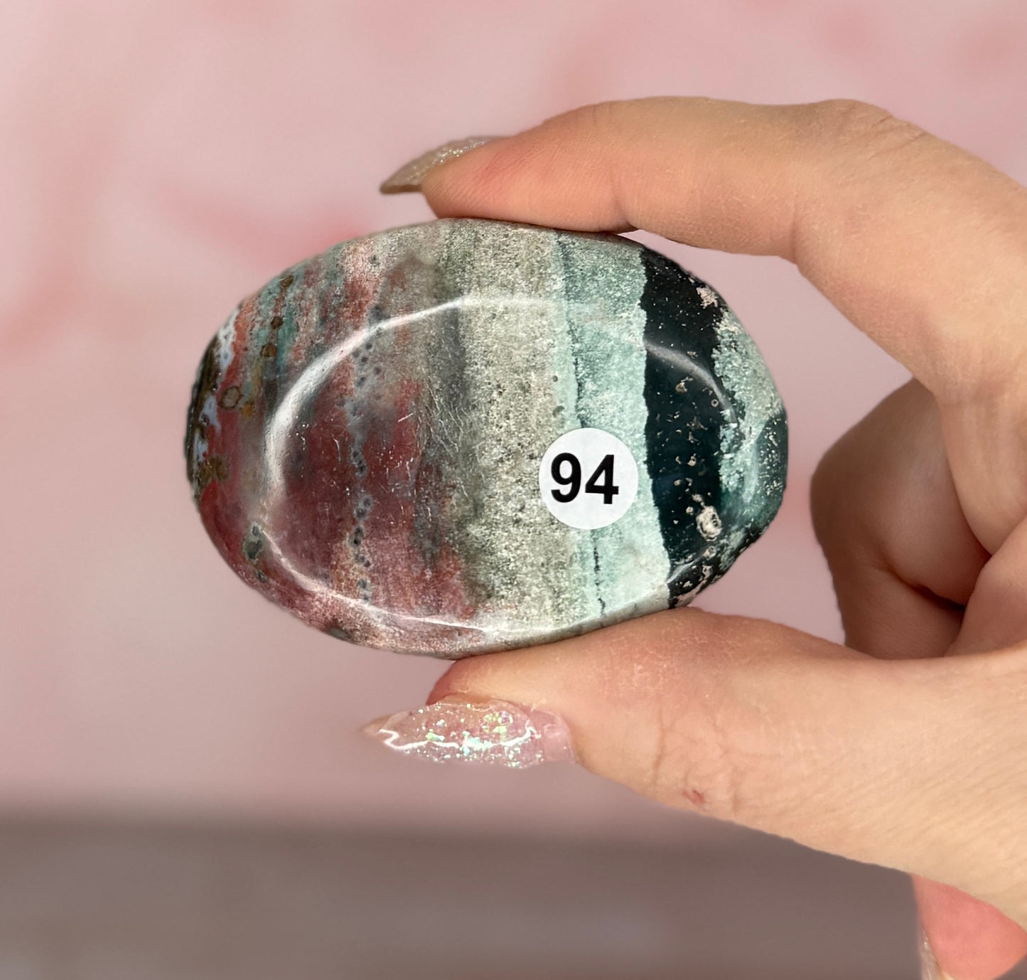 Unicorn Jasper Palm Stones
