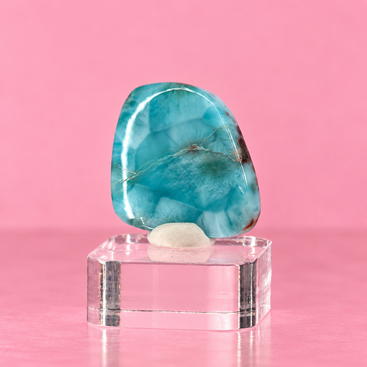 Larimar Cabochon #84