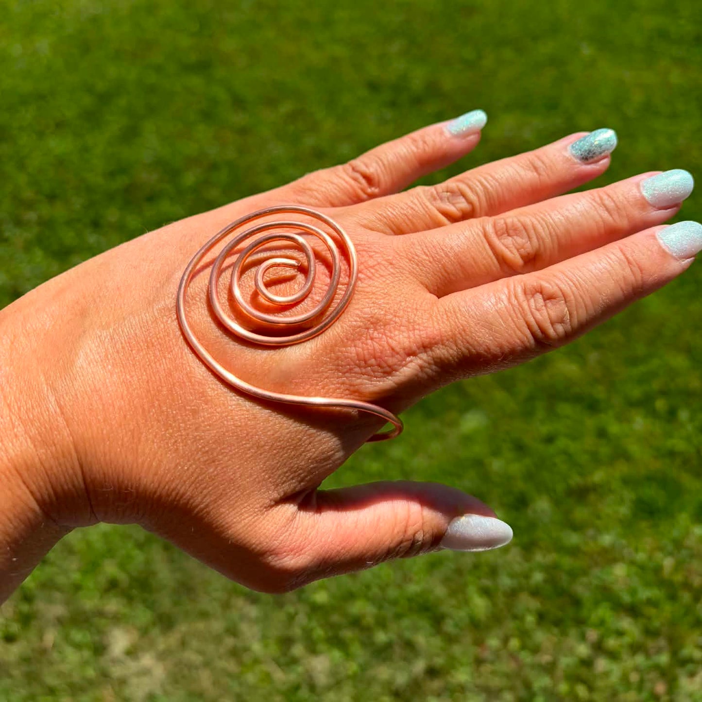 Copper Energy Spiral