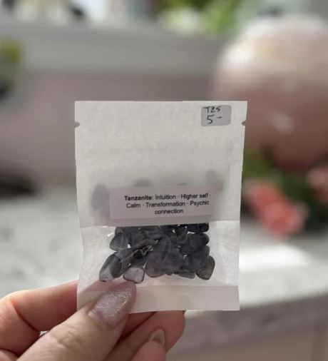 Tanzanite Chips, 20g