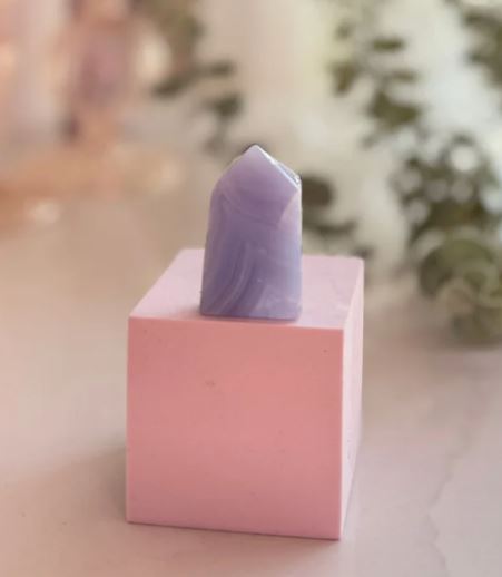 Blue Lace Agate Mini Tower 3