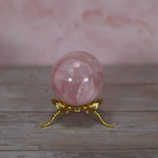 Rose Quartz Sphere – Intuitively Selected