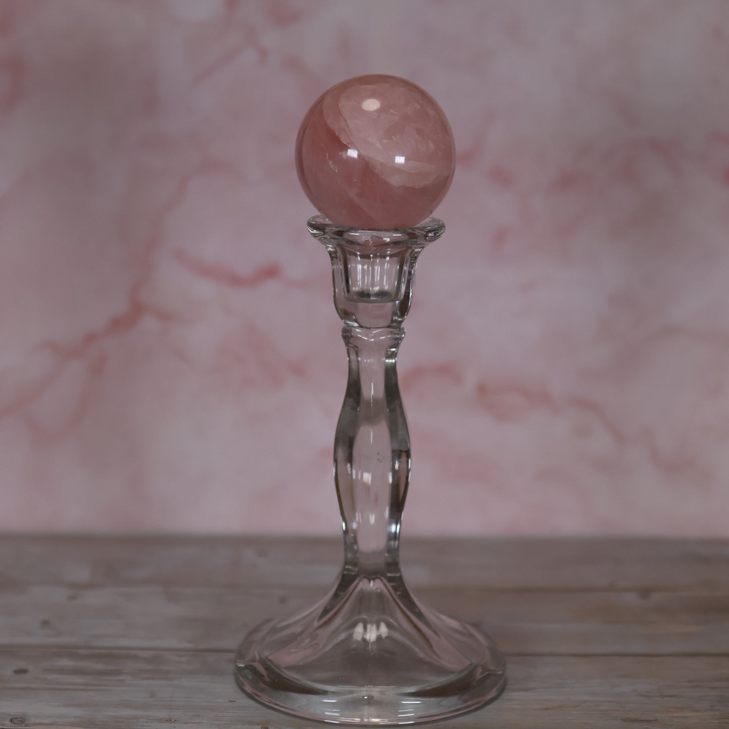 Rose Quartz Sphere – Intuitively Selected