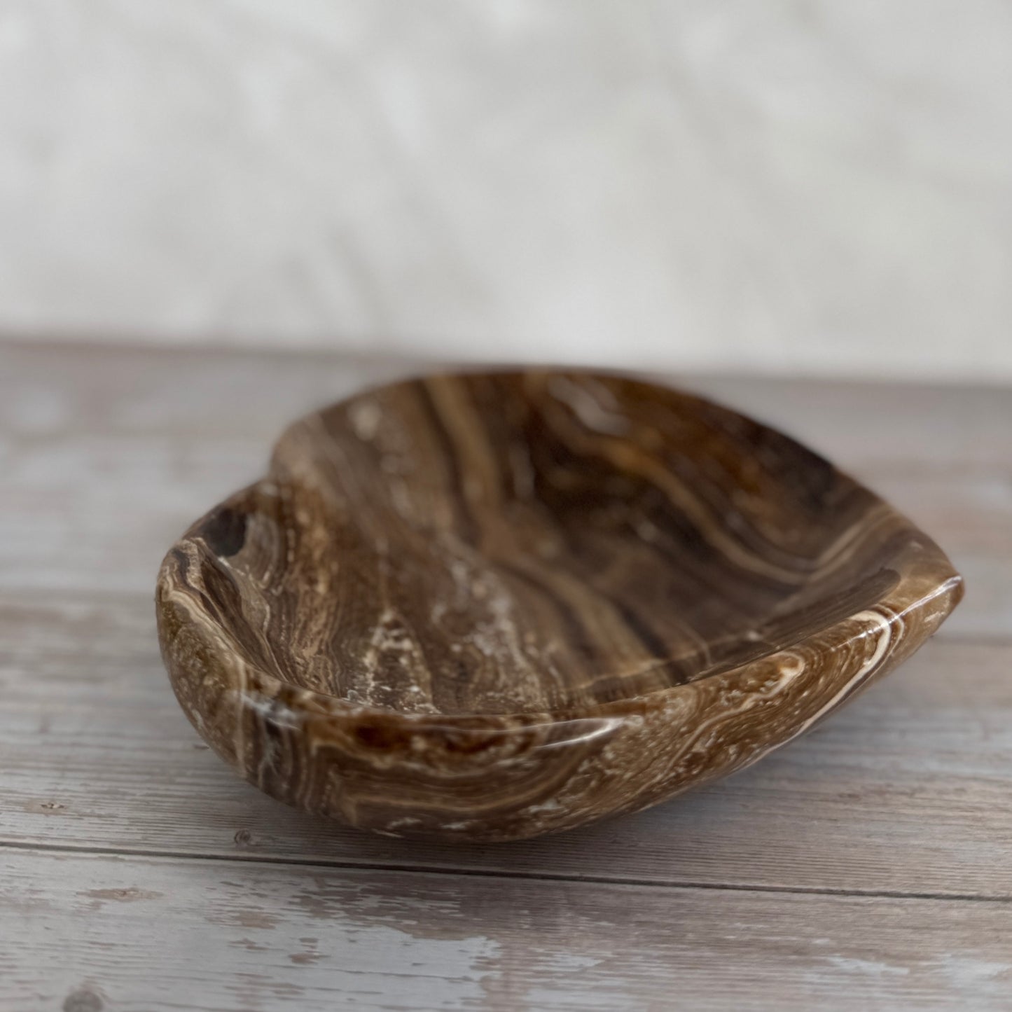 Chocolate Calcite Bowls