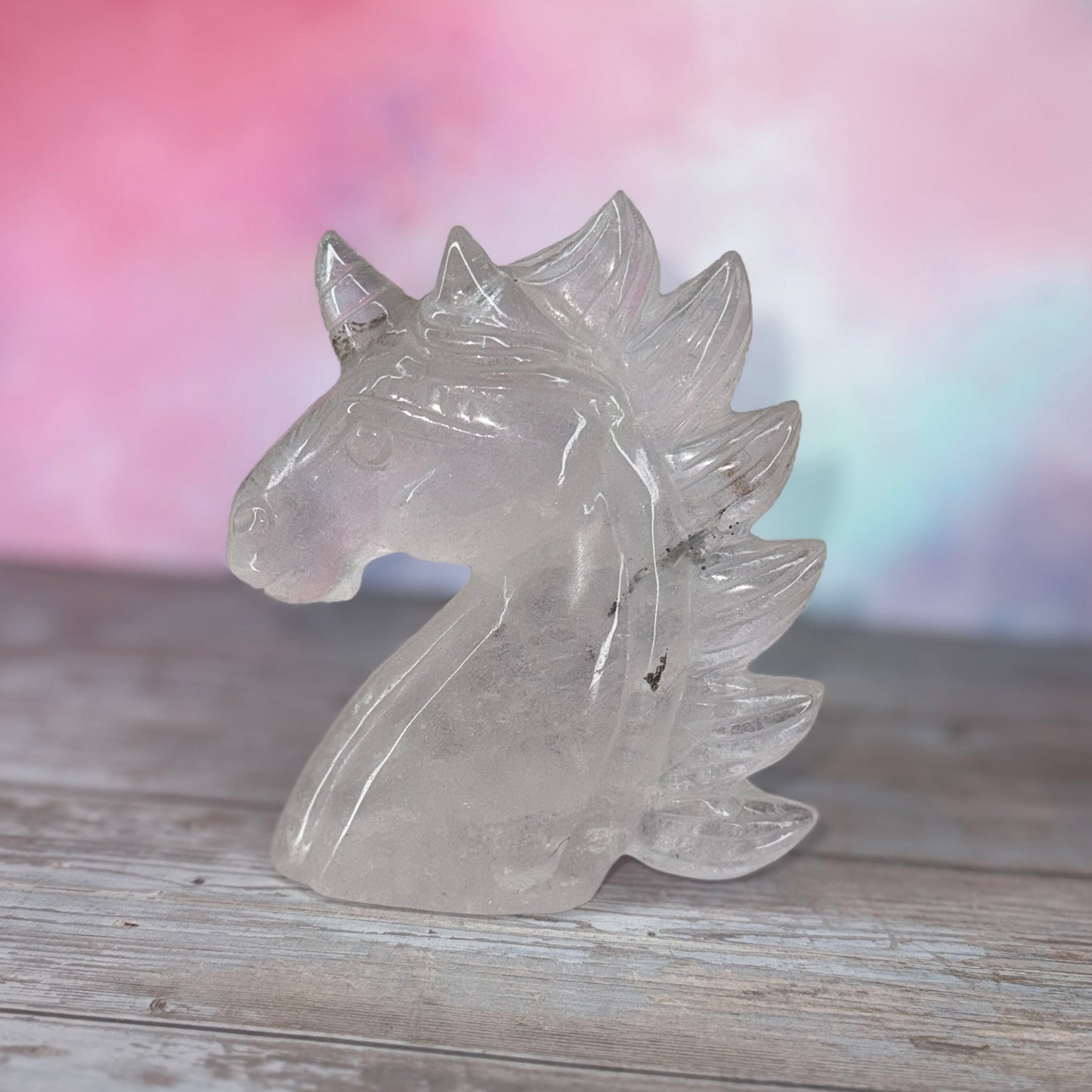 Quartz Carved Unicorn