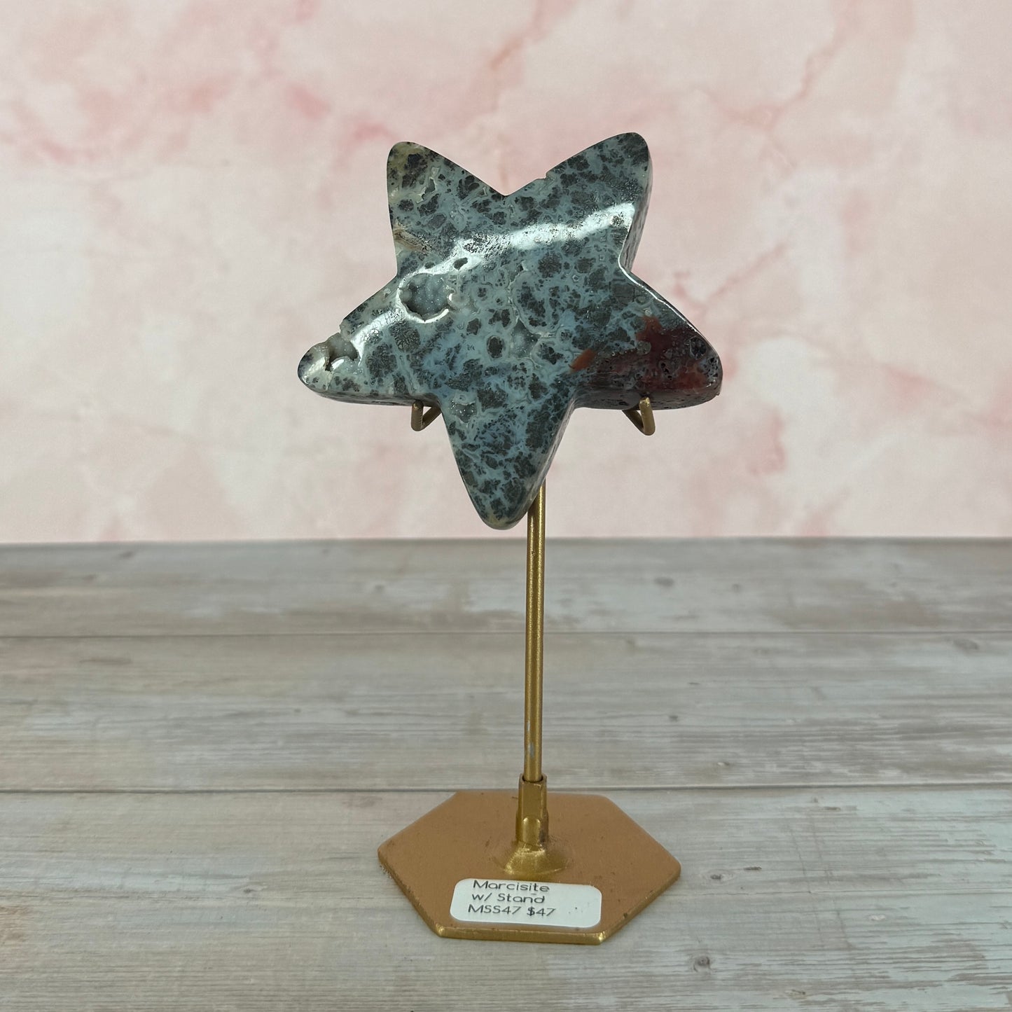 Marcasite Star with Stand #33
