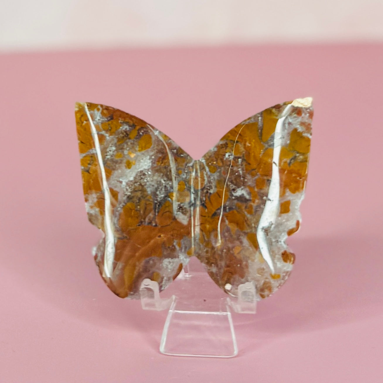 Brecciated Jasper Chalcedony Butterfly #29