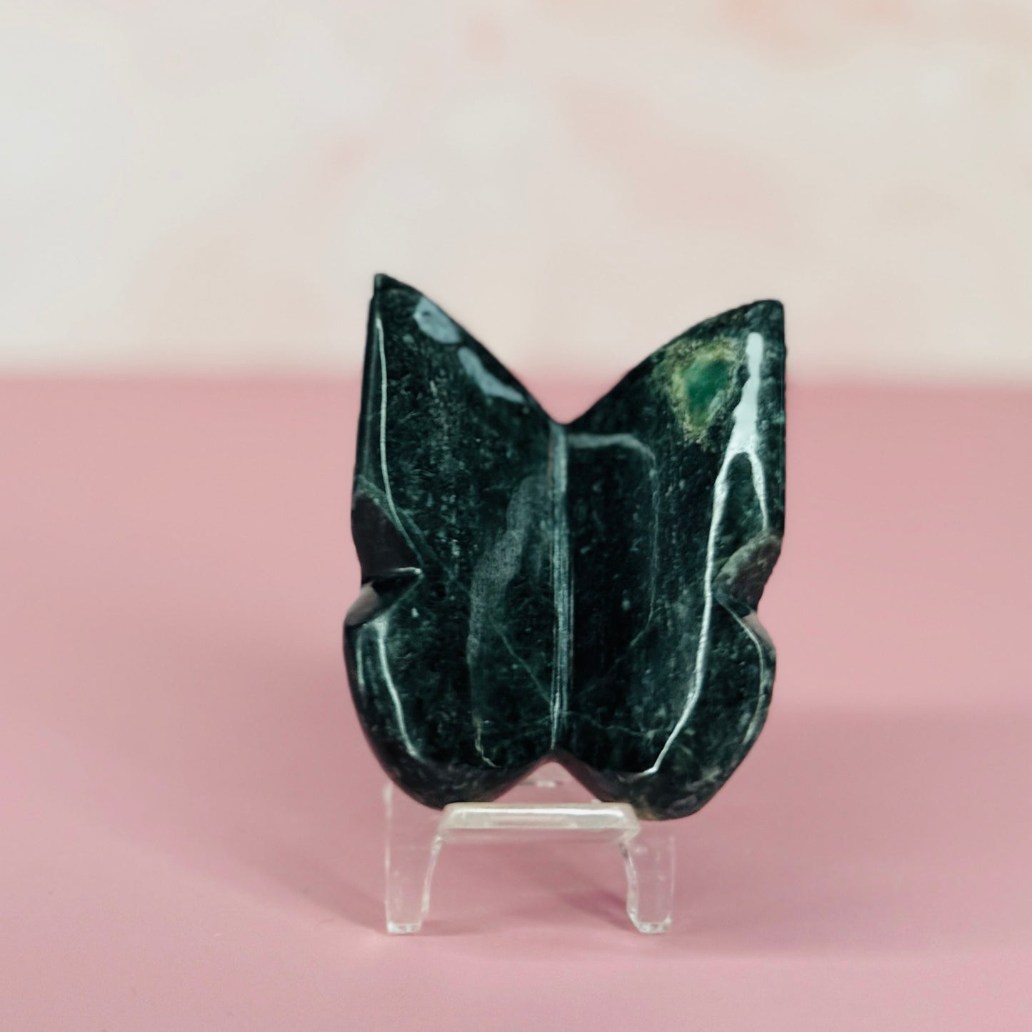 Ruby in Fuchsite Butterfly #36