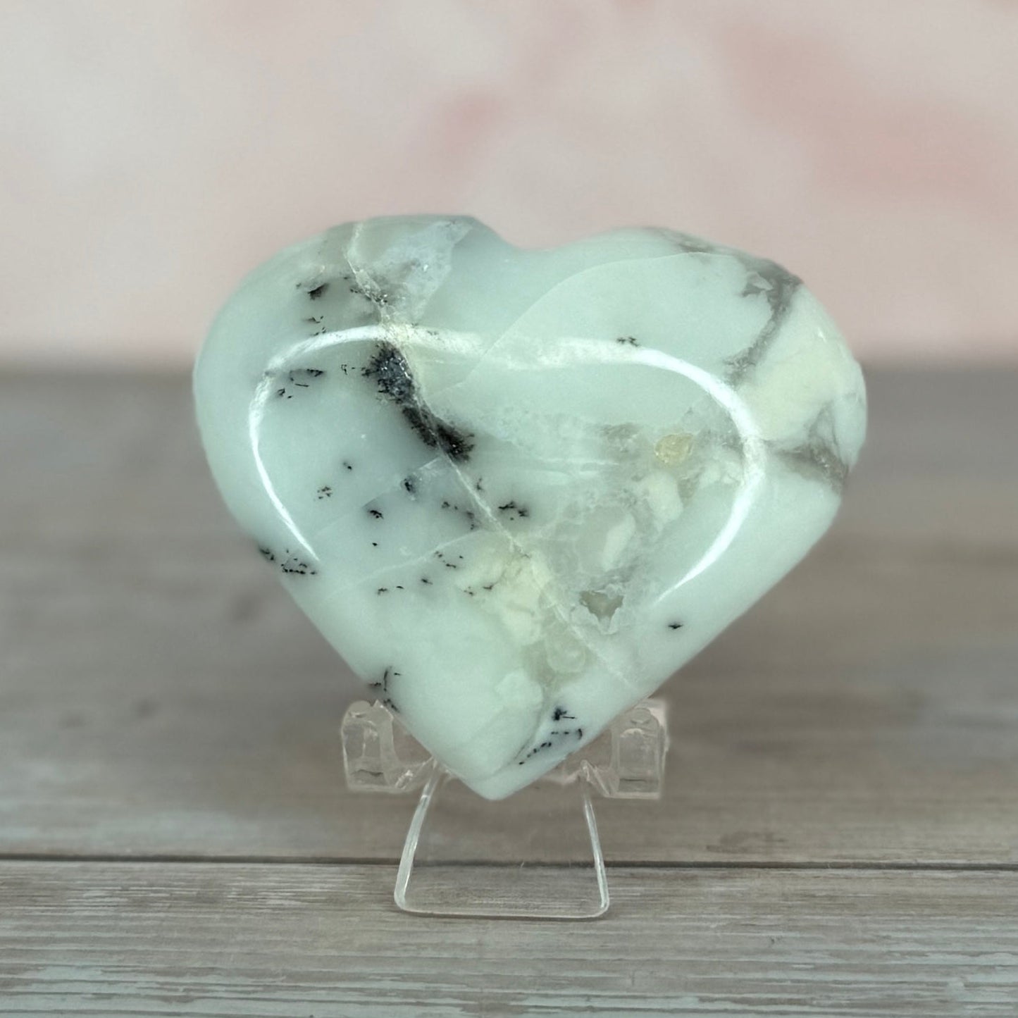 Dendritic Agate Heart #21