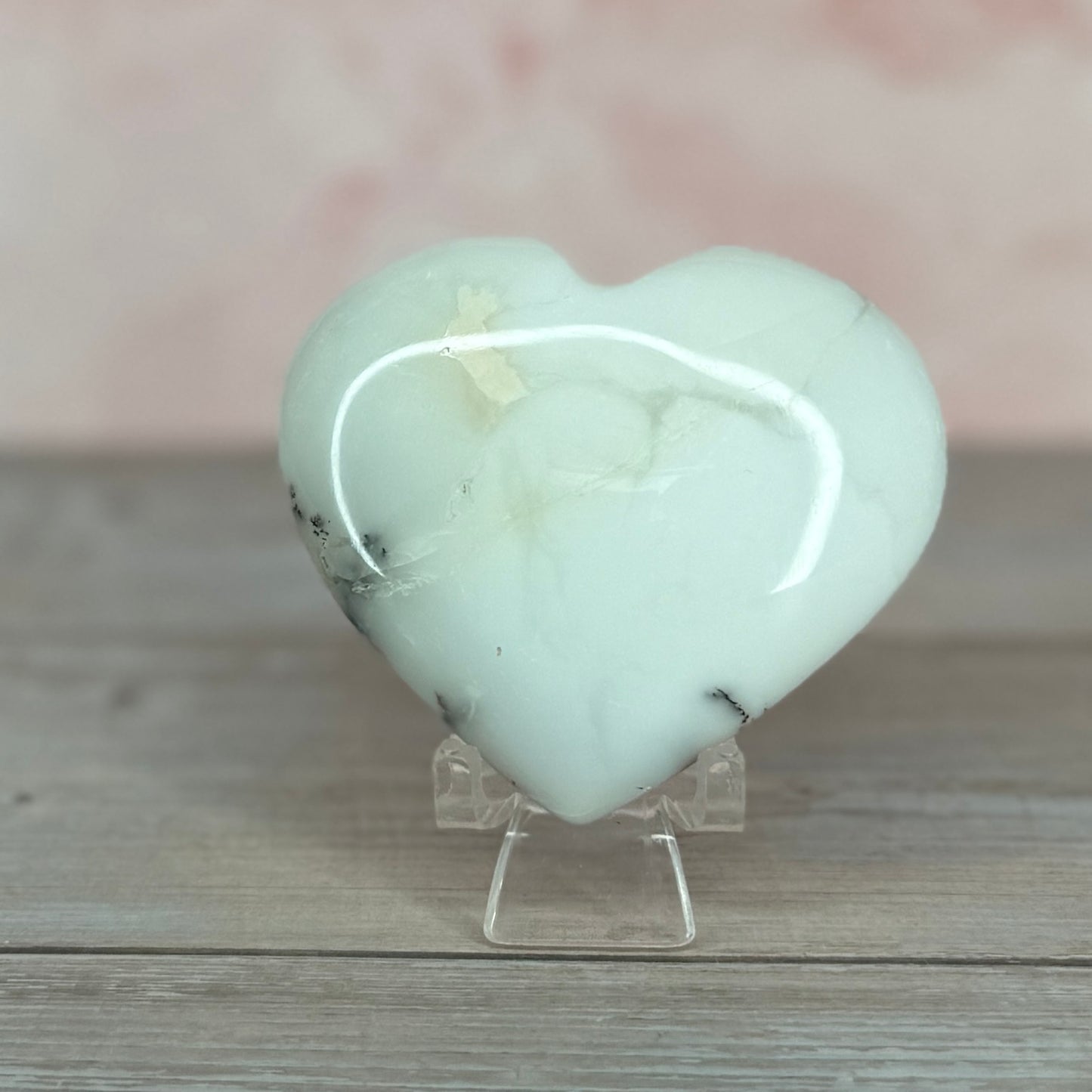 Dendritic Agate Heart #23