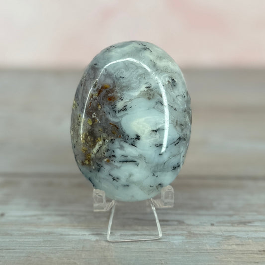 Dendritic Agate Palm Stone #18