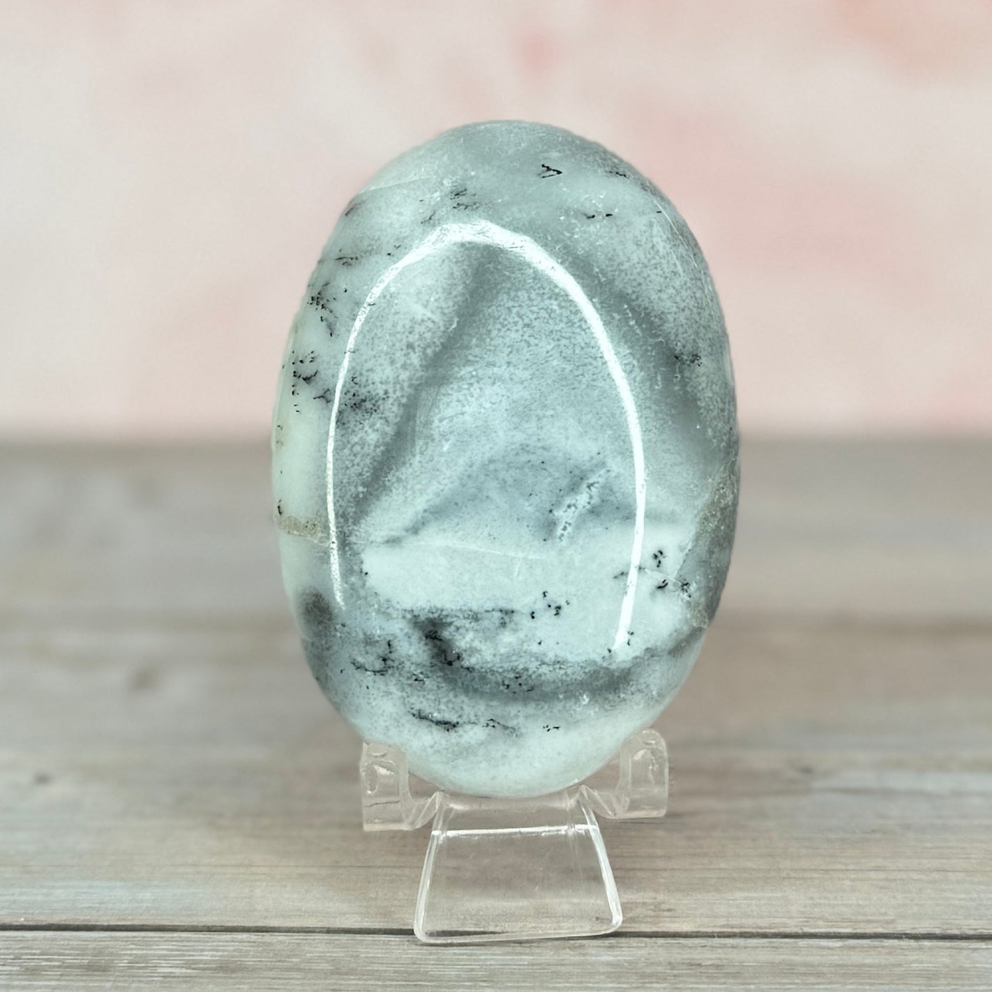 Dendritic Agate Palm Stone #19