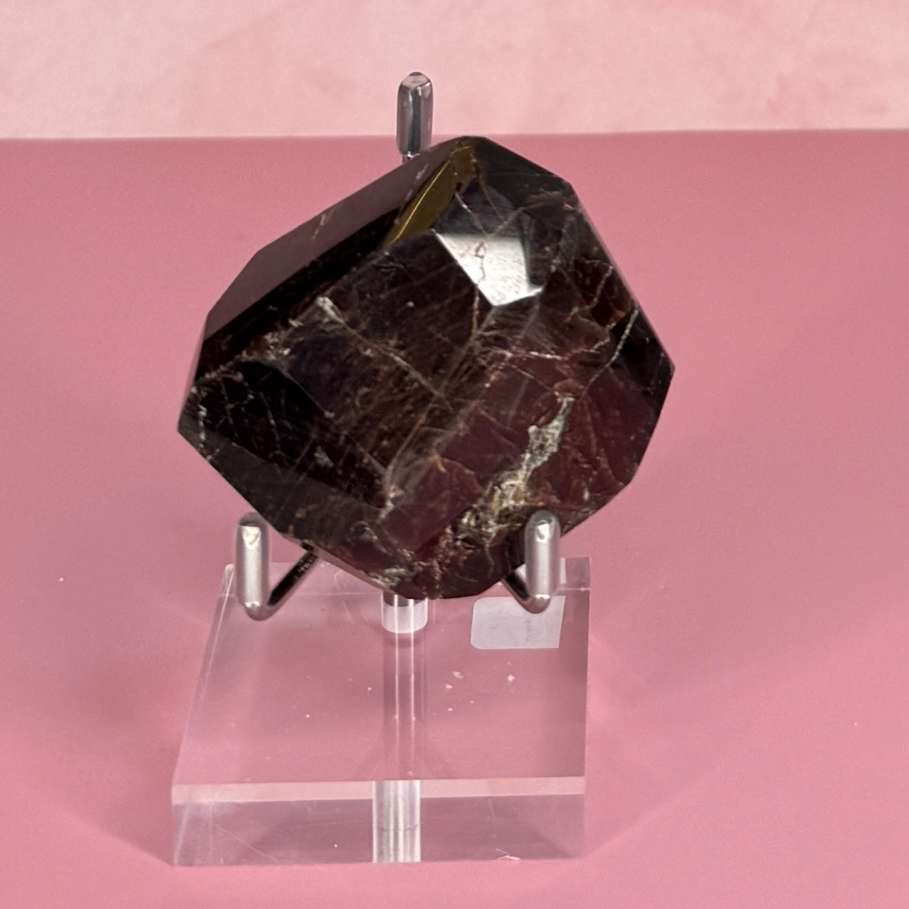 Garnet Faceted Freeform #47