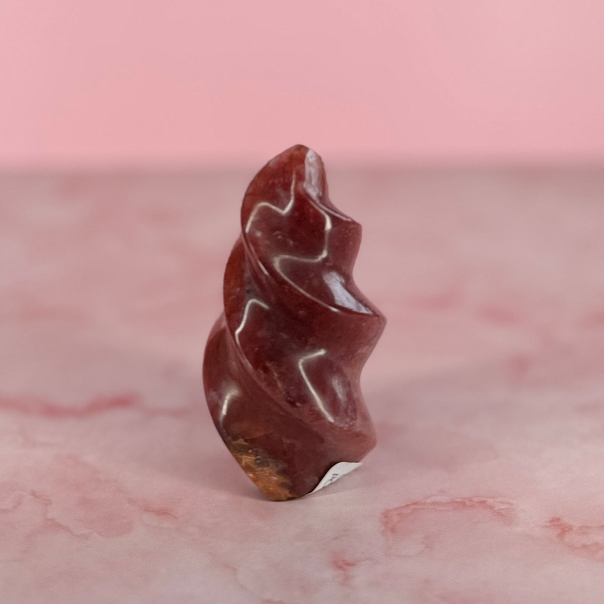 Pink Carnelian Flame #75