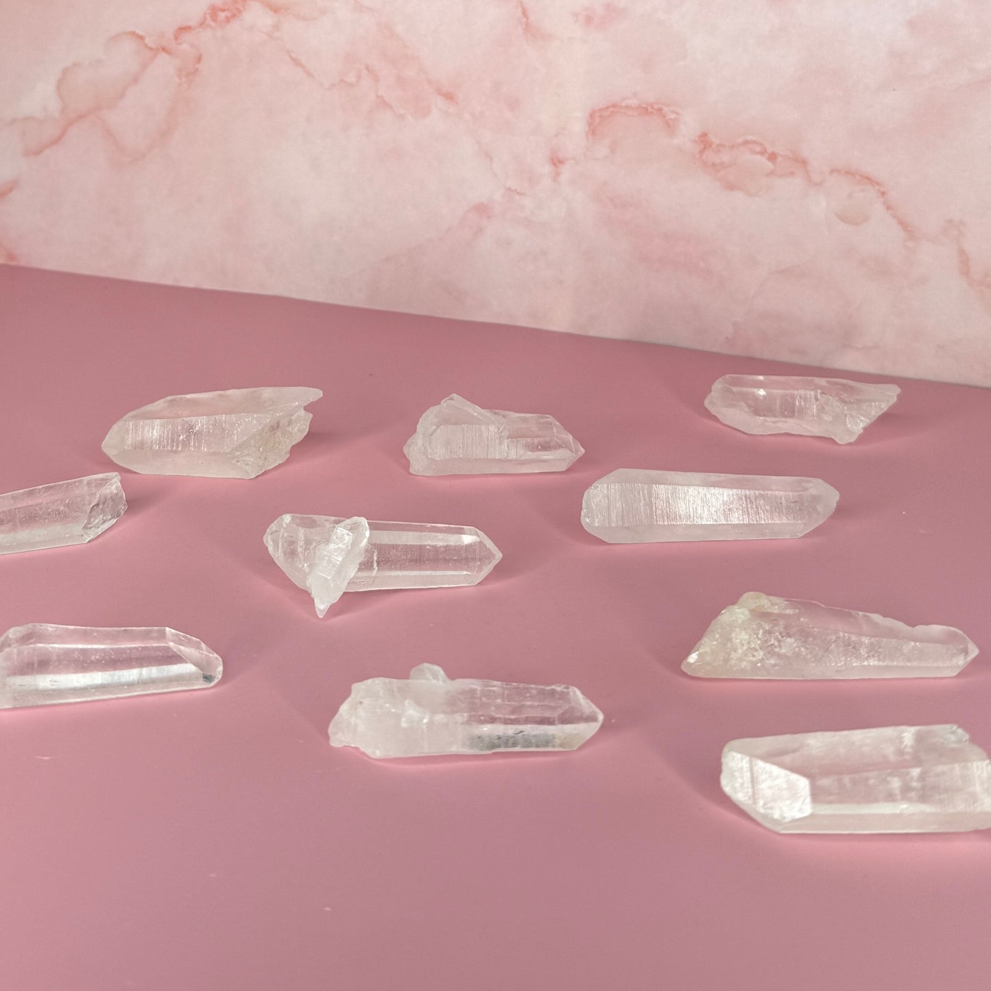 Mini Lemurian Quartz Points