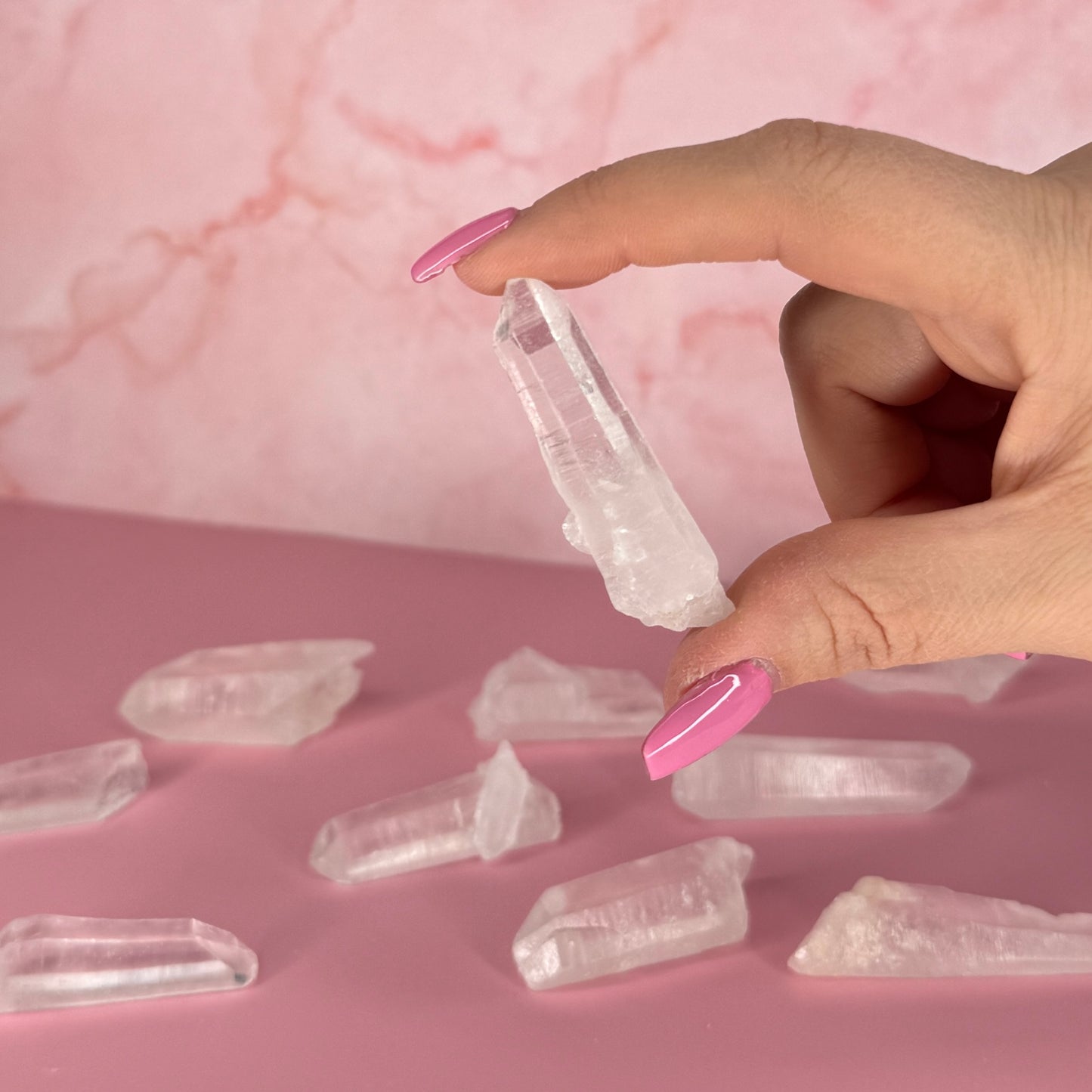 Mini Lemurian Quartz Points