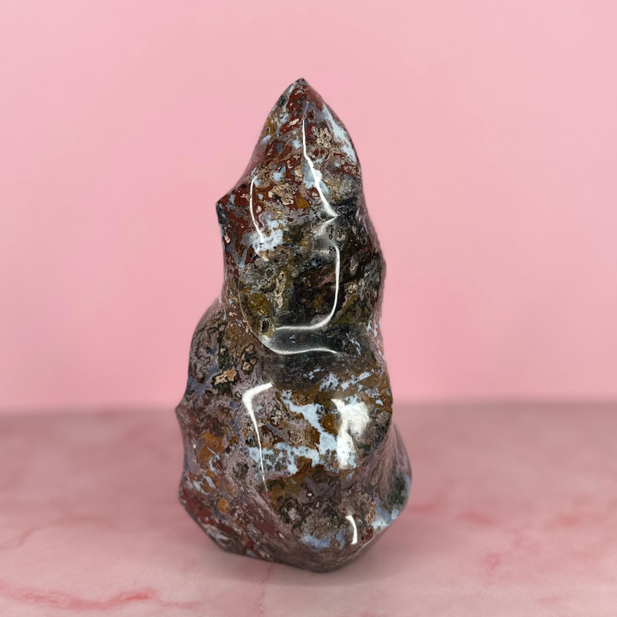 Ocean Jasper Freeform 5.75" 600g #34