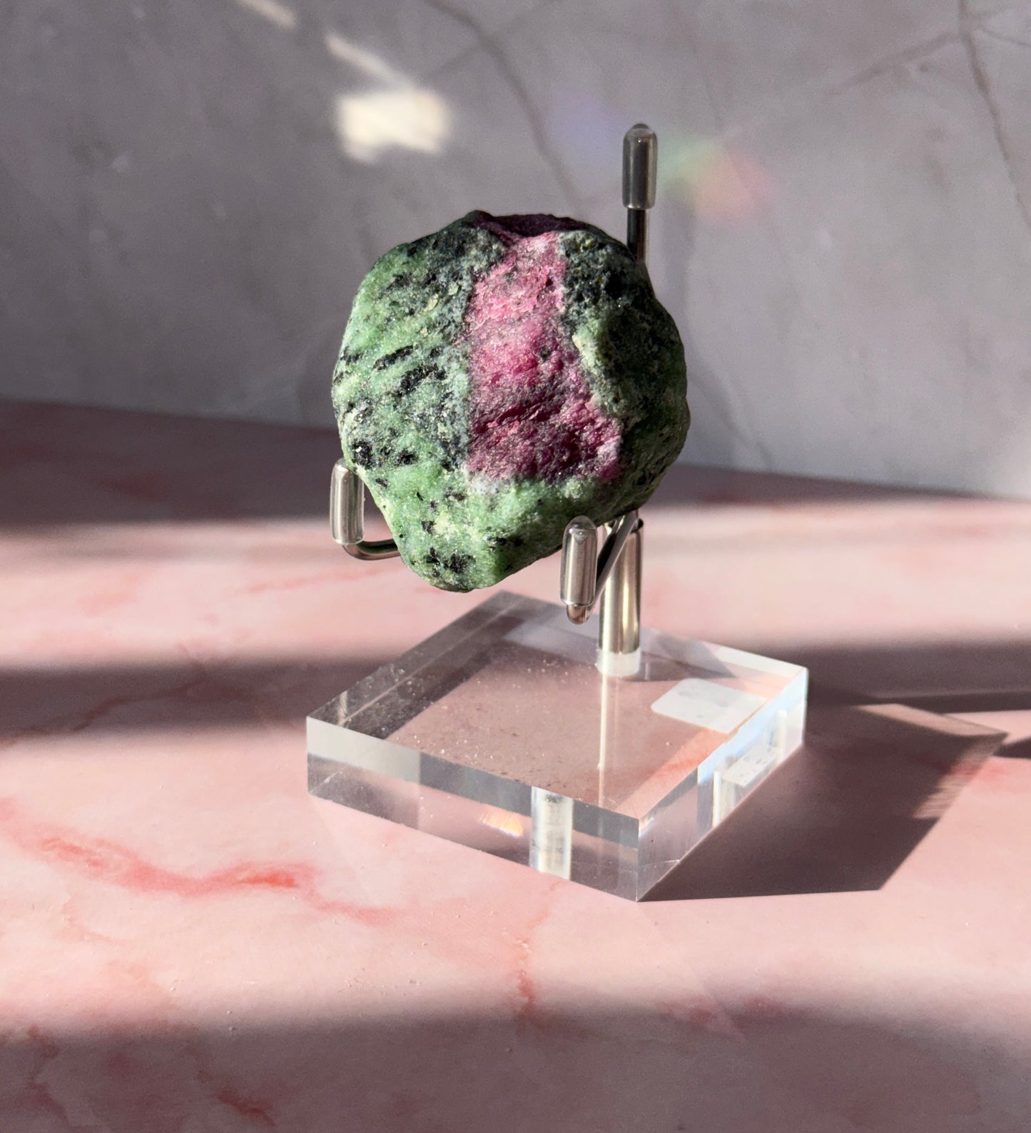 Raw Ruby in Zoisite