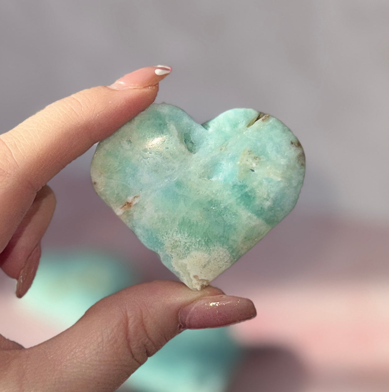 Hemimorphite Heart