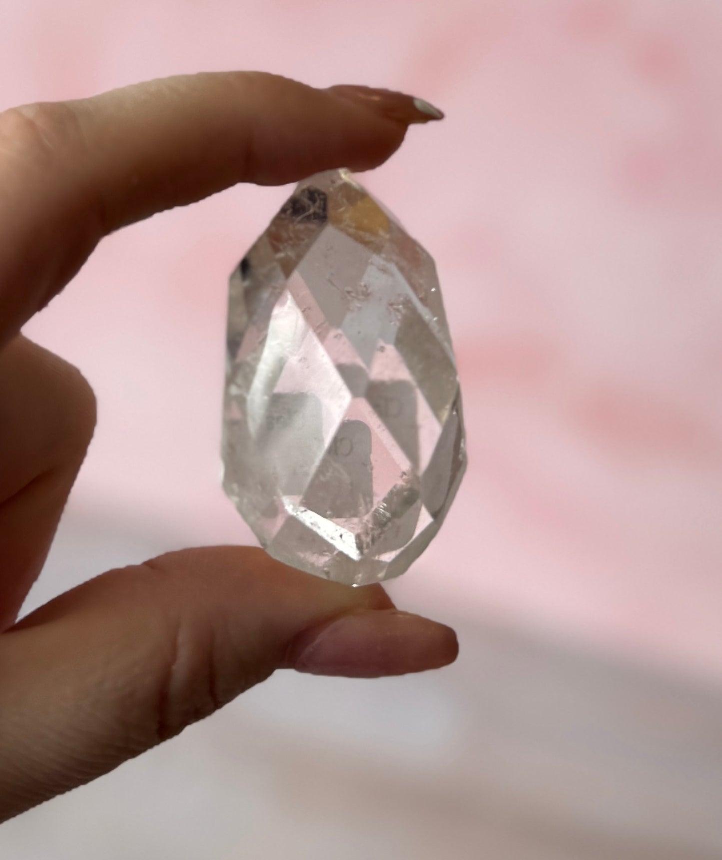 Faceted Clear Quartz