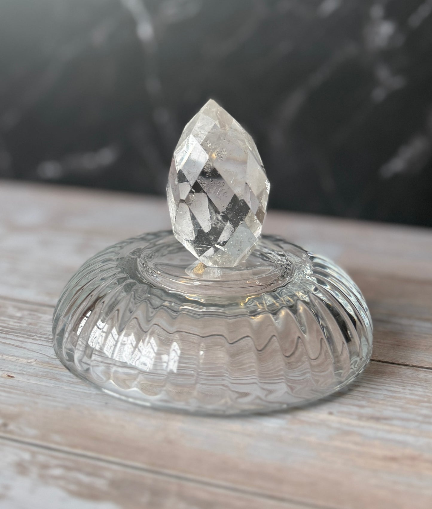 Faceted Clear Quartz