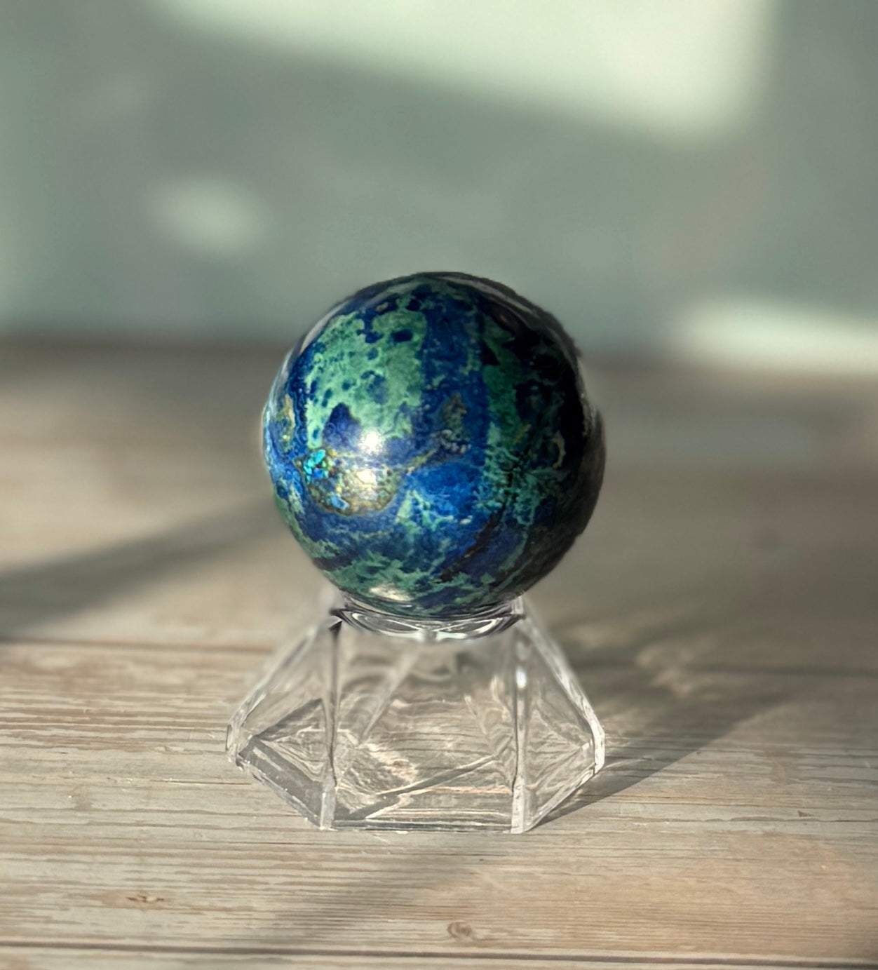 Azurite &amp; Malachite Sphere