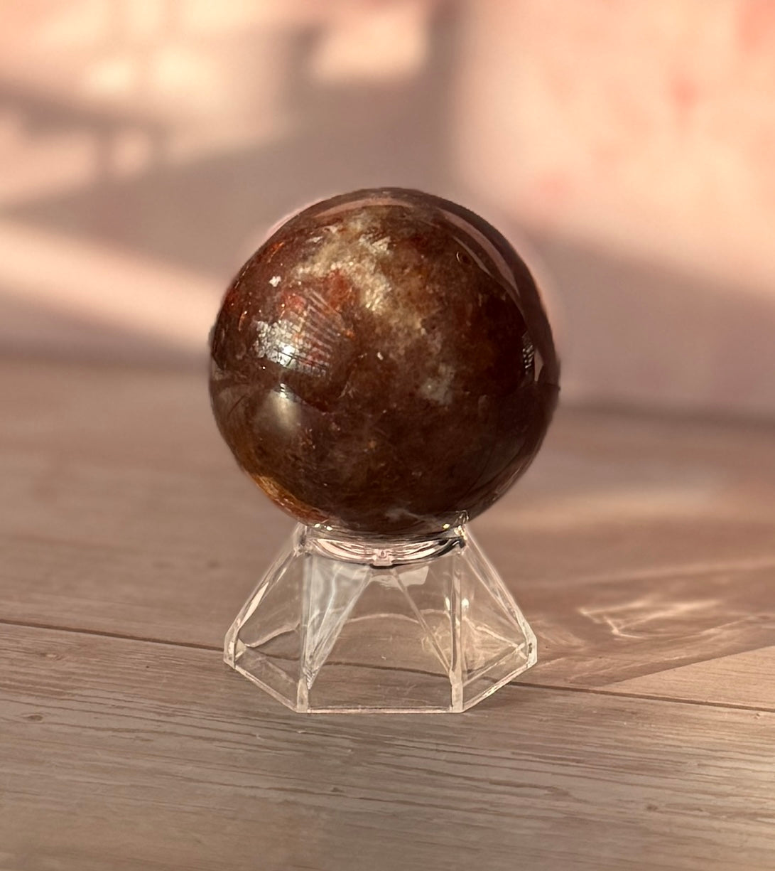 Fire Quartz Sphere
