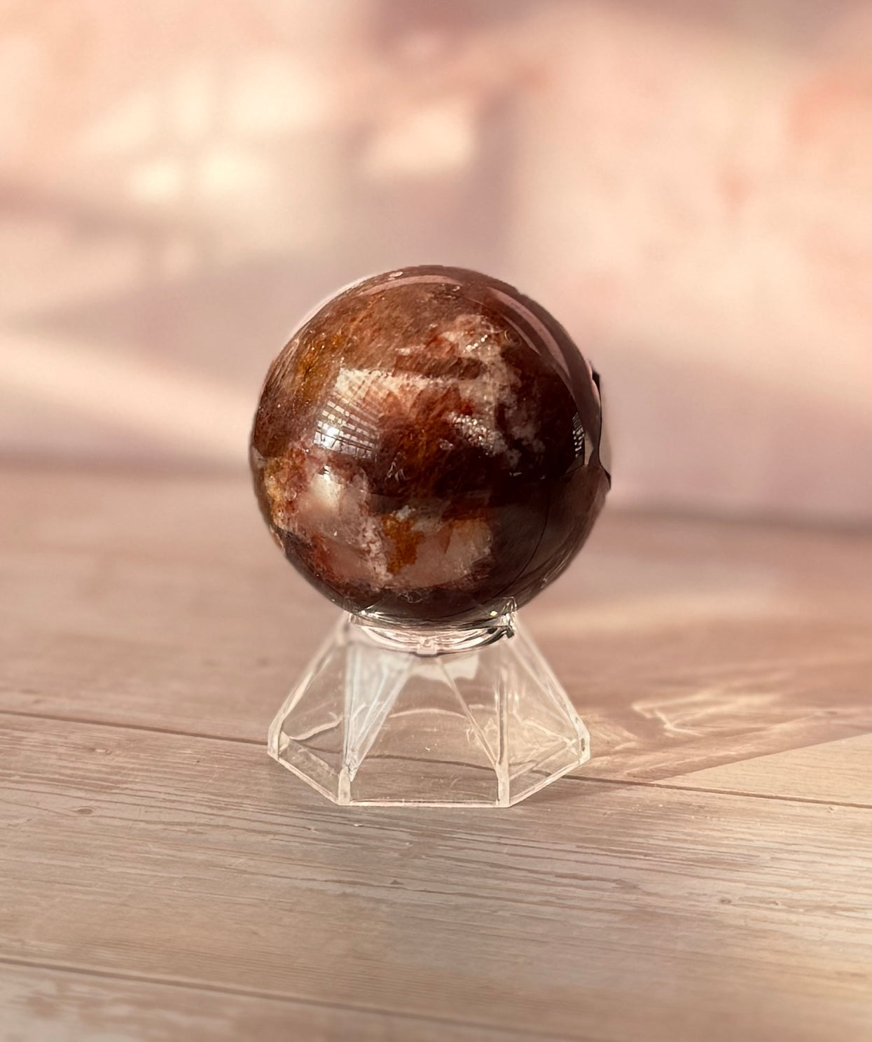 Fire Quartz Sphere