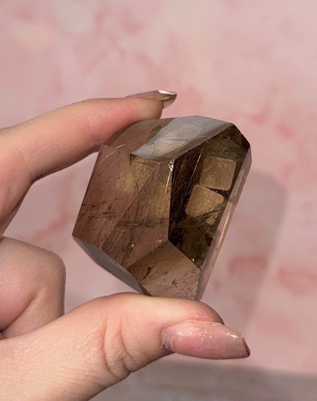 Rutile Smoky Quartz Freeform