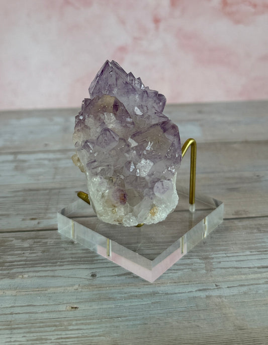 High Grade Amethyst Spirit Quartz Cluster C