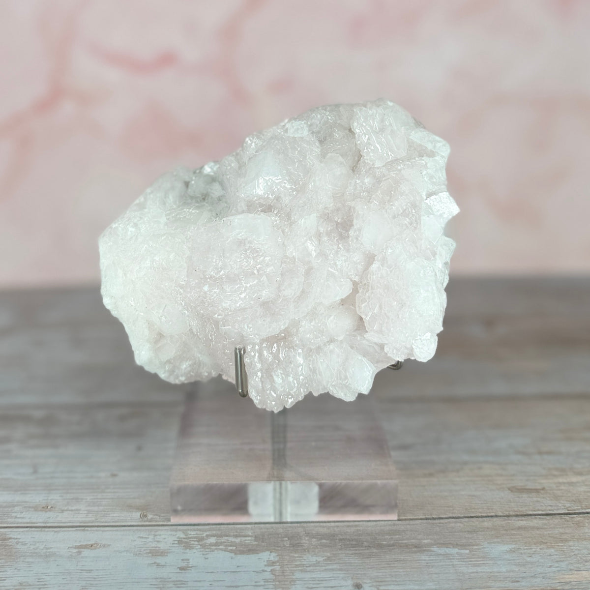 UV Reactive Mangano Calcite Cluster #74 635g
