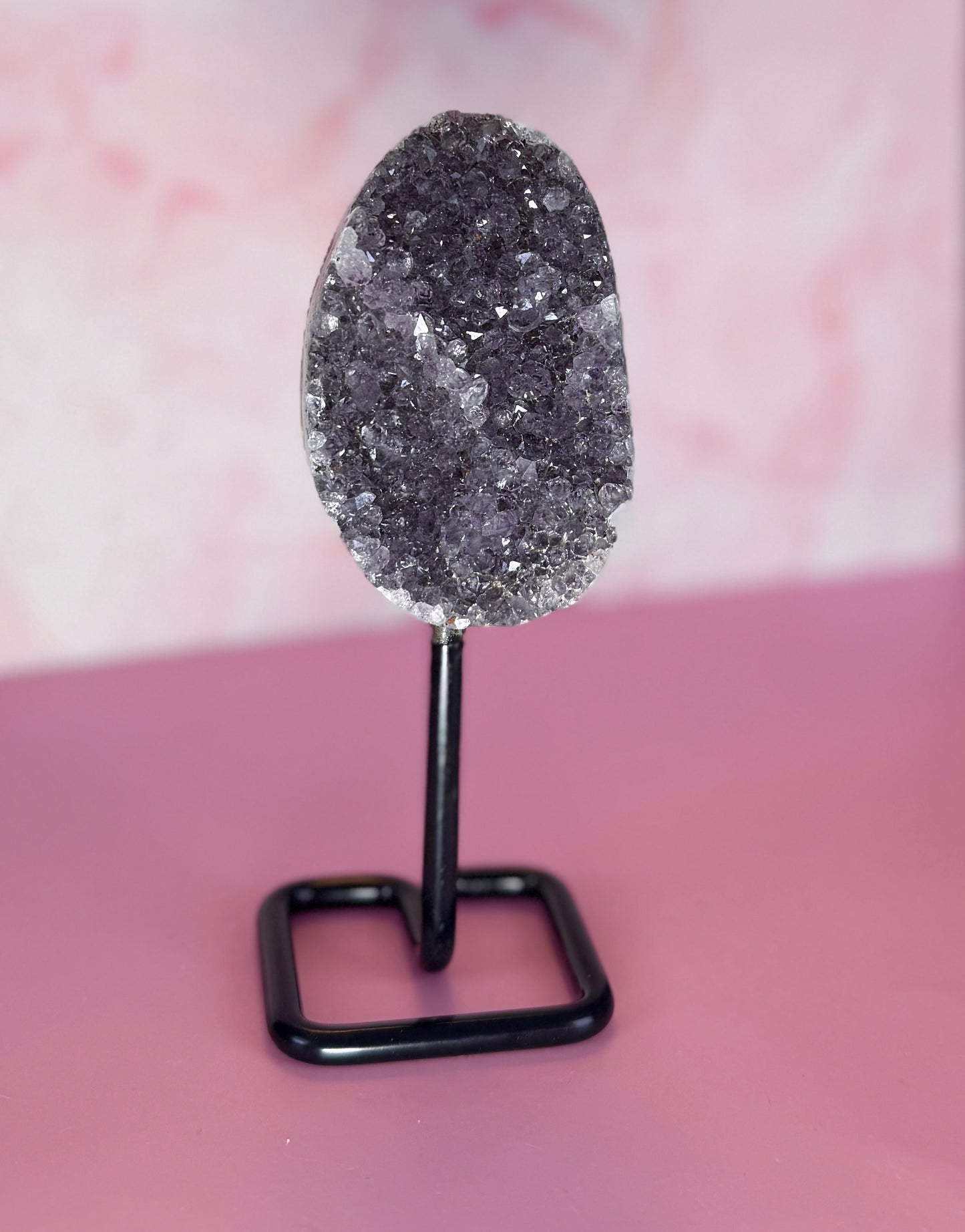 Amethyst Geode on Stand | 315g | 6” High
