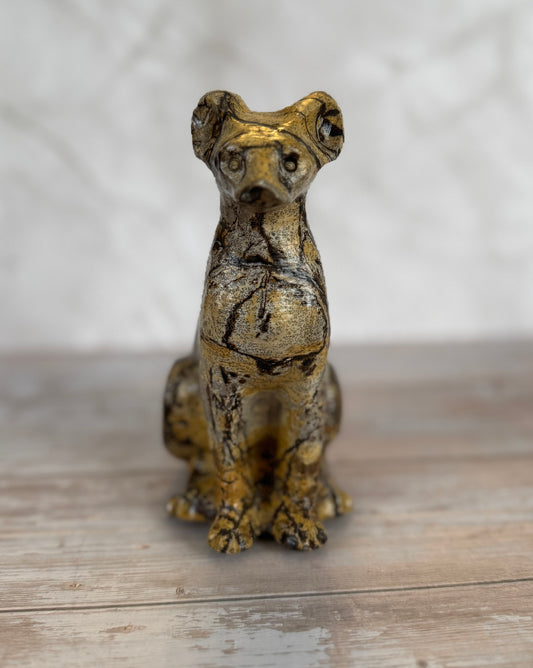 Picture Jasper Sphynx Cat Carving | 5.5” x 3.5” 716g