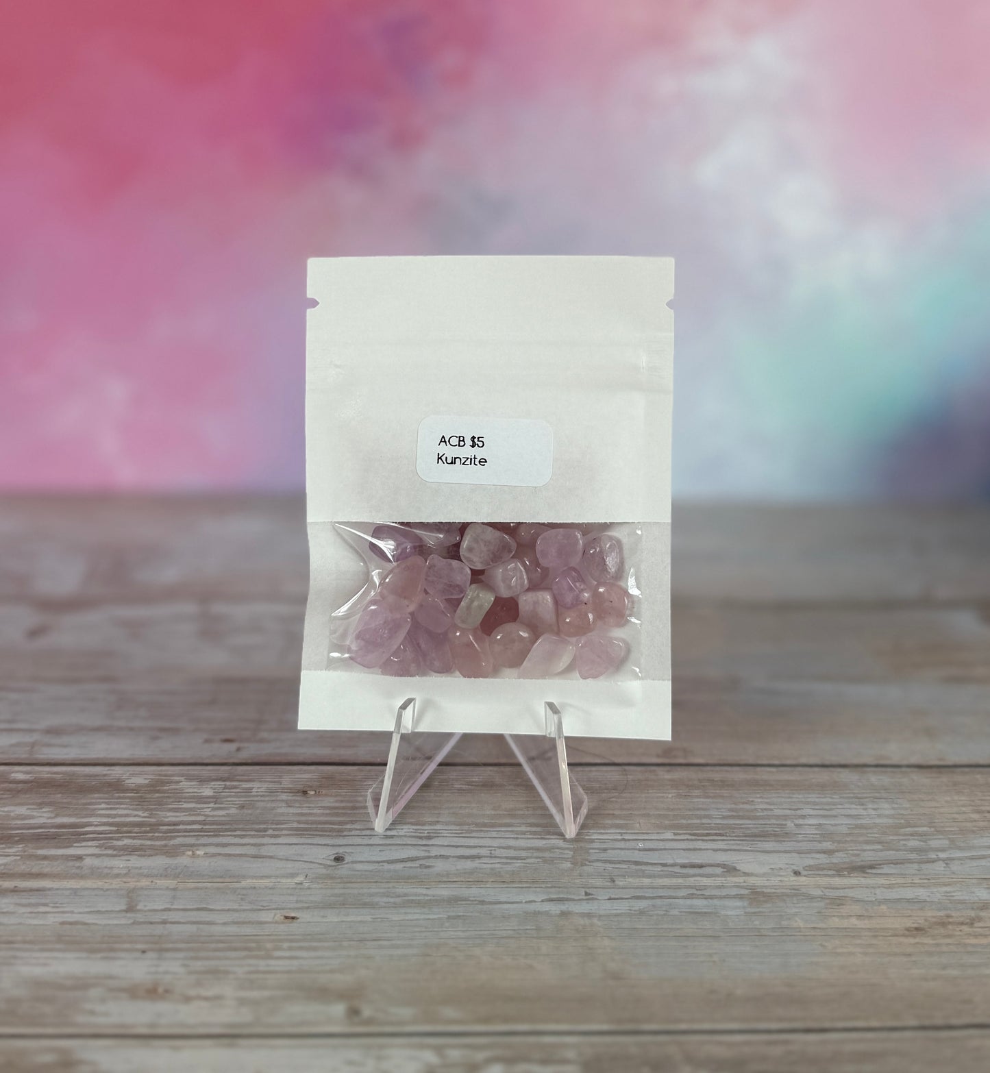 Kunzite Crystal Chips | 20g Bag