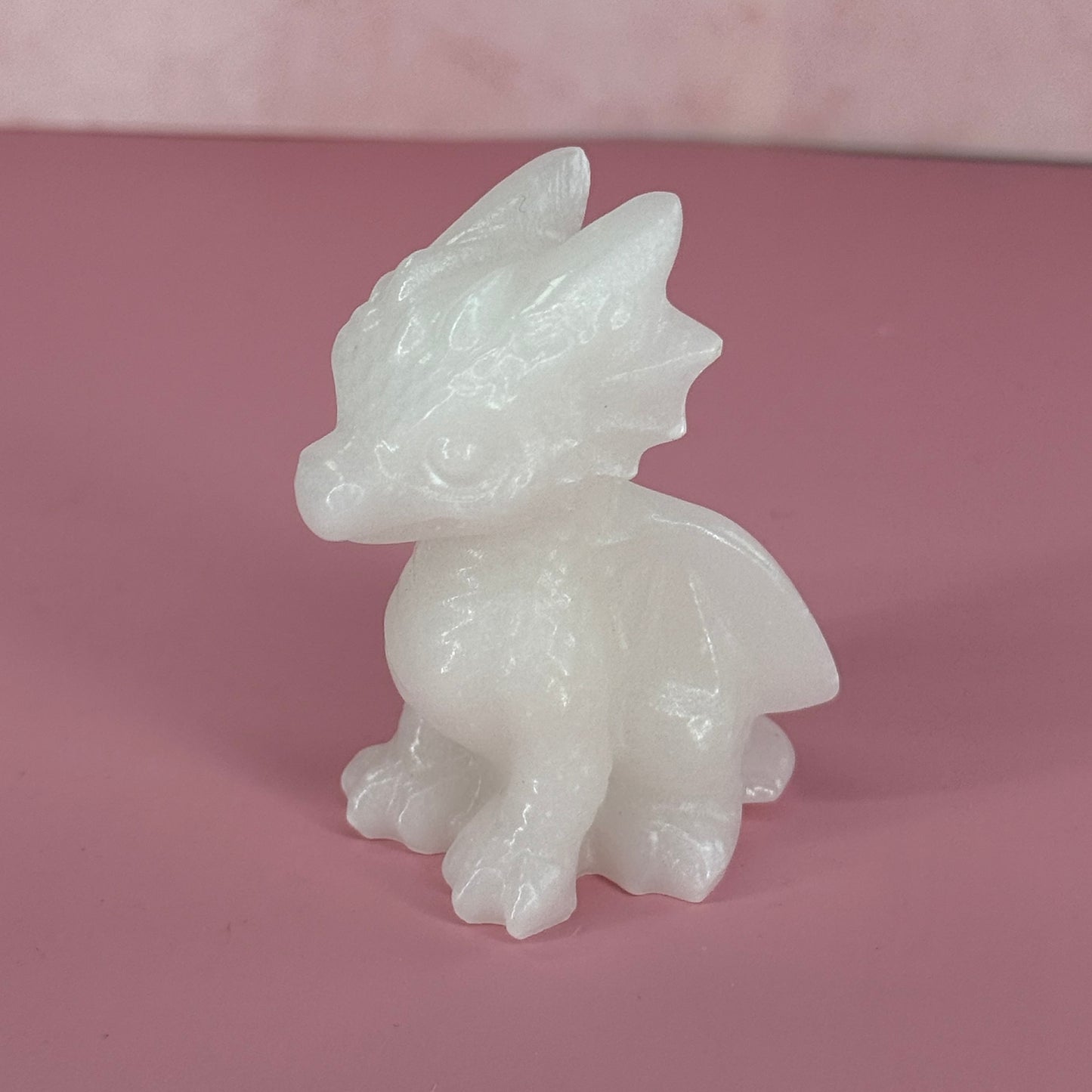 White Jade Carved Dragon