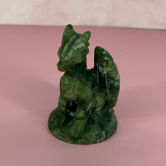 Serpentine Carved Dragon