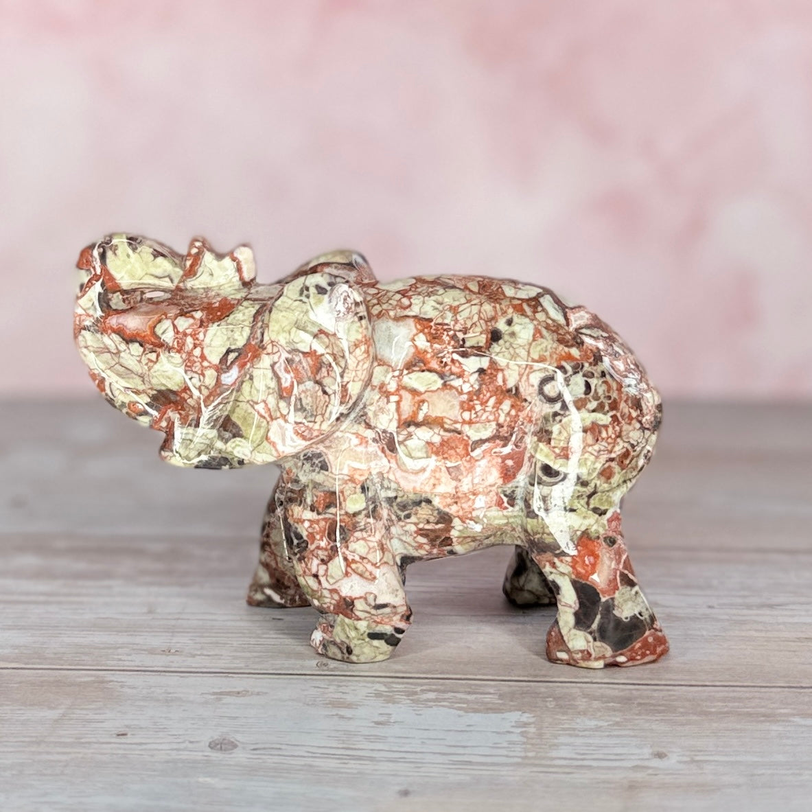 Money Agate Elephant